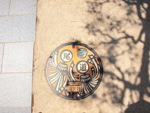 尾道のマンホール