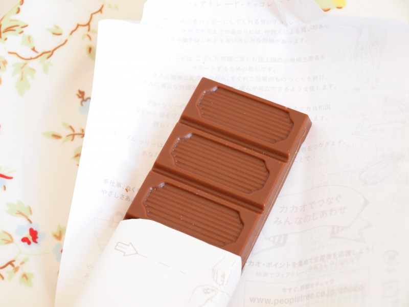 People Tree fair trade chocolate
