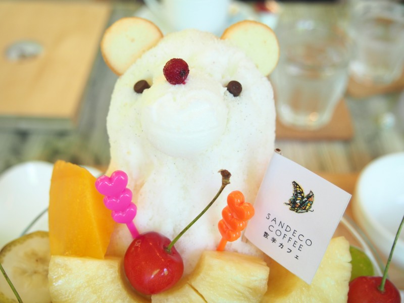 サンデコ珈琲 しろくまかき氷