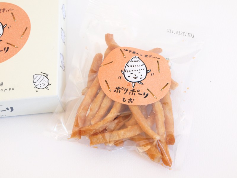愛媛 別子飴本舗のお菓子「ポリポーリ」