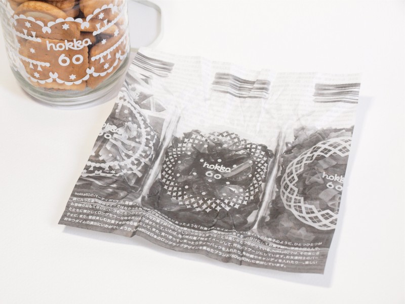 北陸製菓のビスケット hokka60(ホッカ)