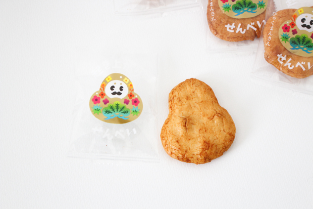 ひゃくまんさんのおせんべい