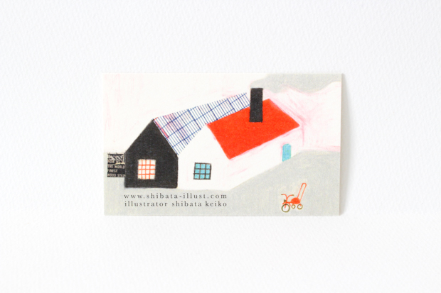 柴田ケイコさんのDMとカード