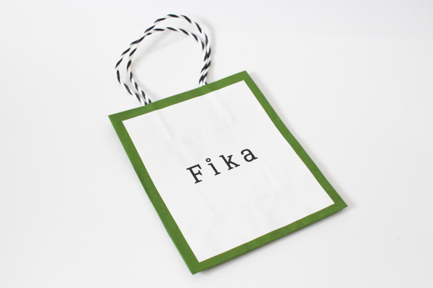 Fika(フィーカ)の紙袋