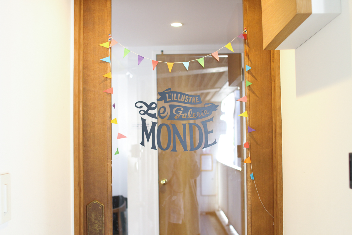 イラストレーター・布川愛子さんの個展「LITTLE WINDOW」