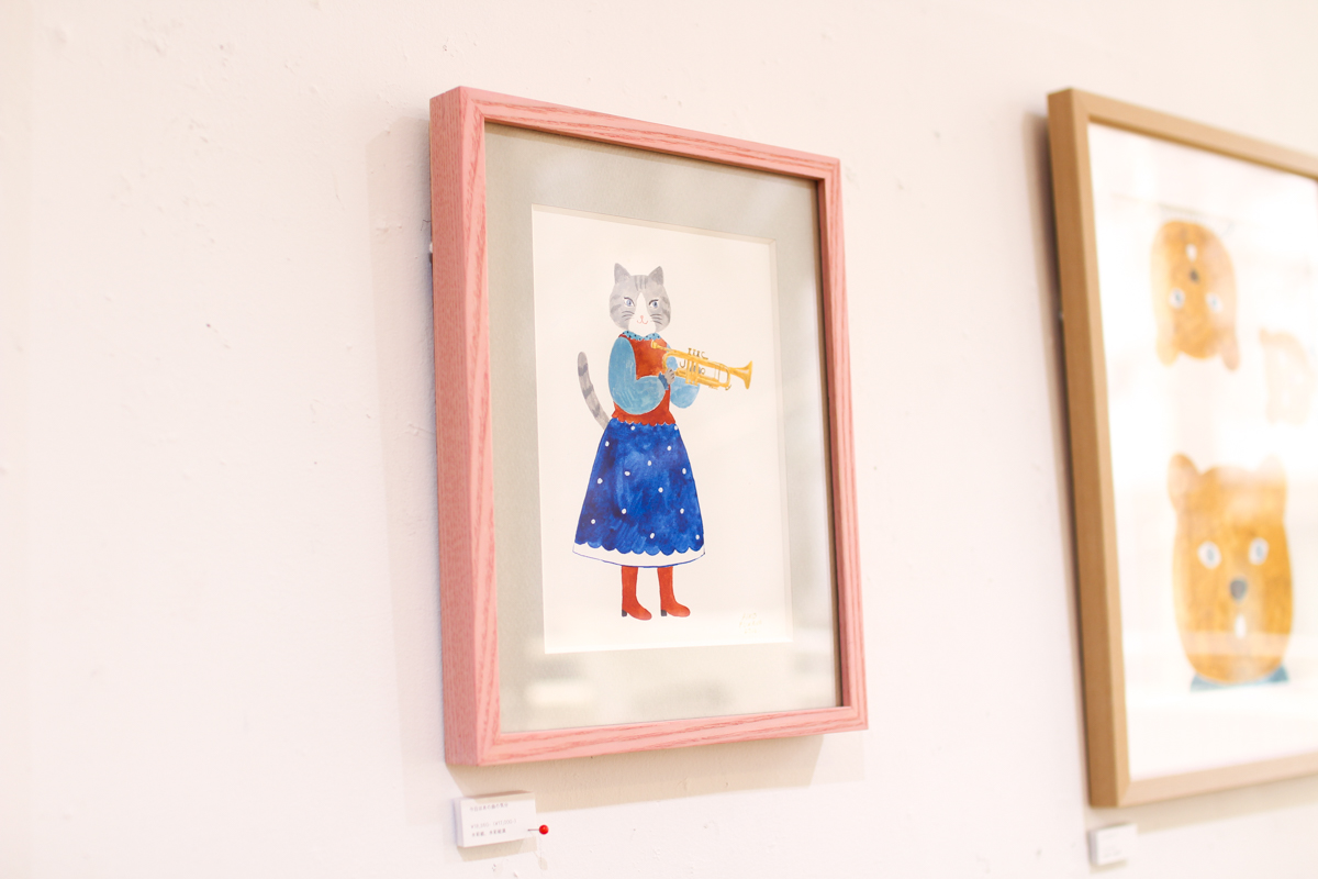 イラストレーター・布川愛子さんの個展「LITTLE WINDOW」