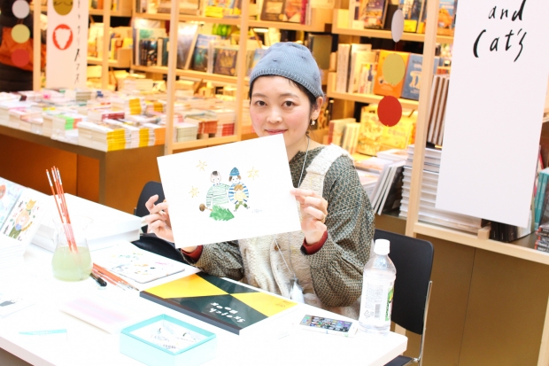 布川愛子さんの「動物の似顔絵屋さん」に行ってきました