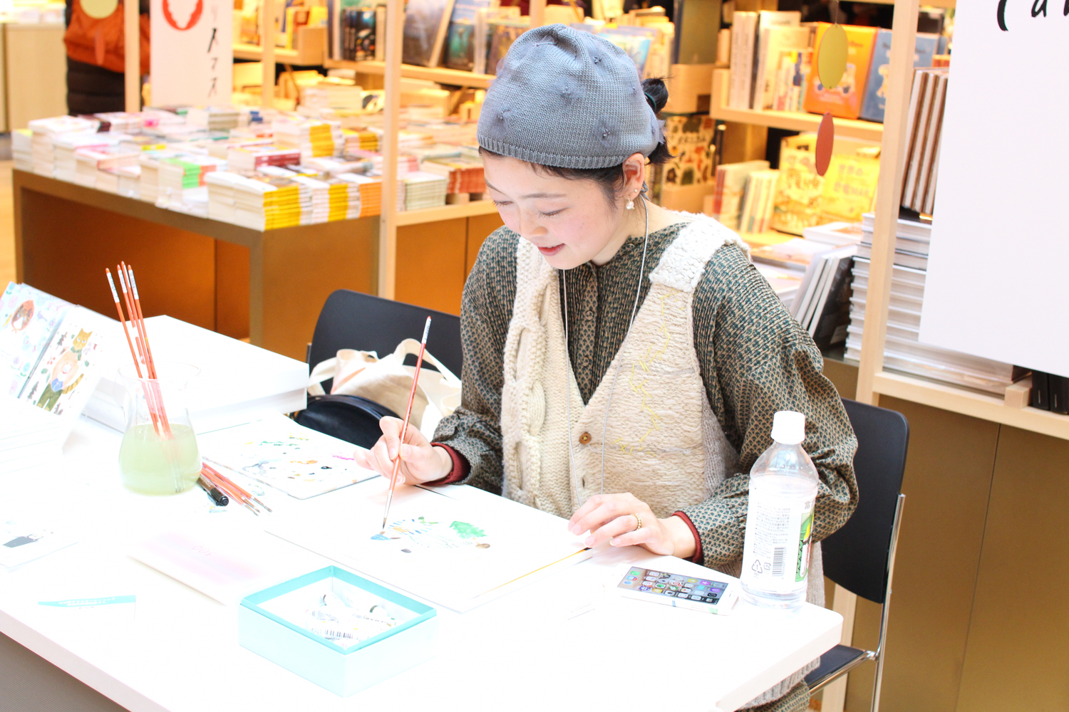 布川愛子さんの「動物の似顔絵屋さん」に行ってきました