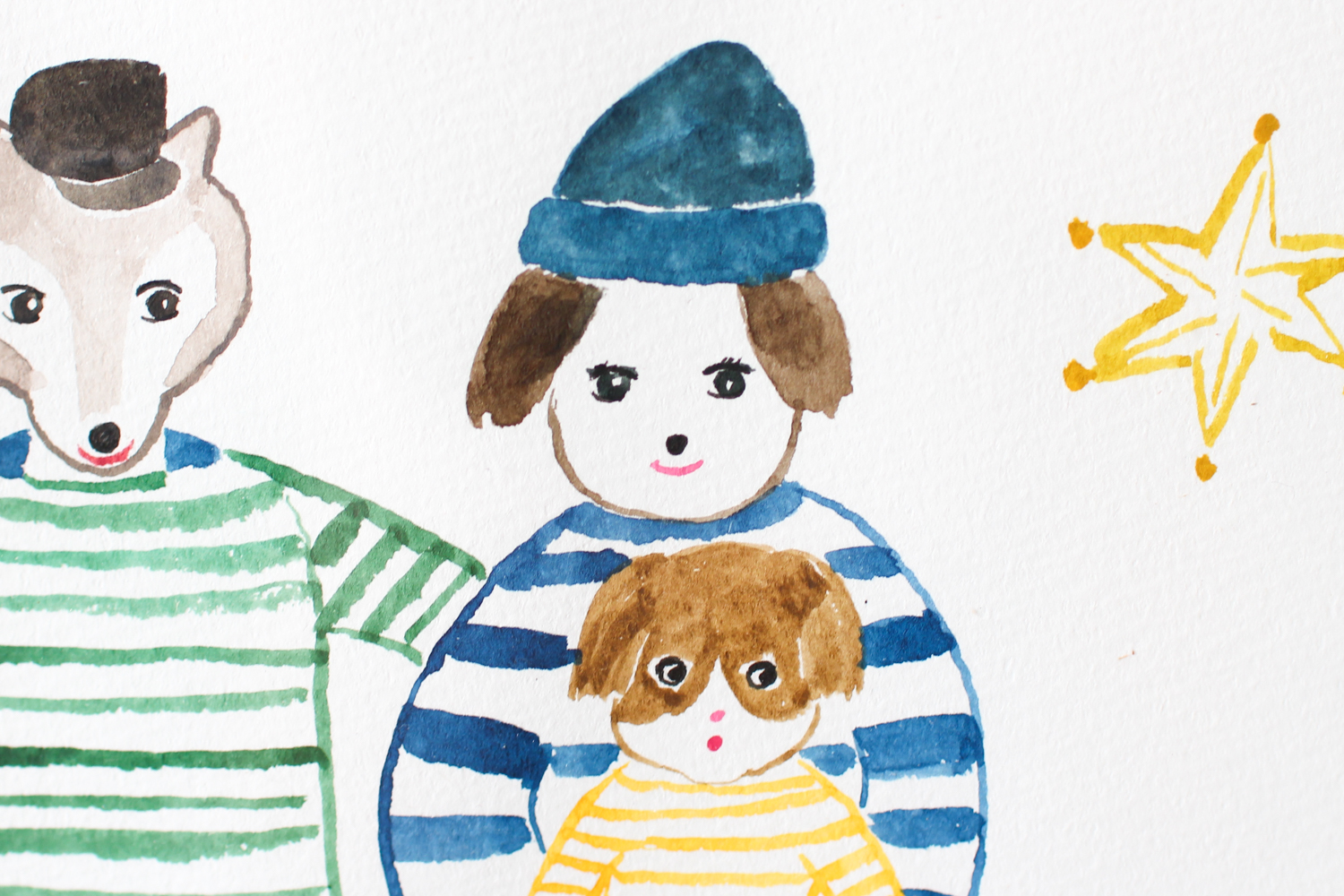 布川愛子さんの「動物の似顔絵屋さん」に行ってきました