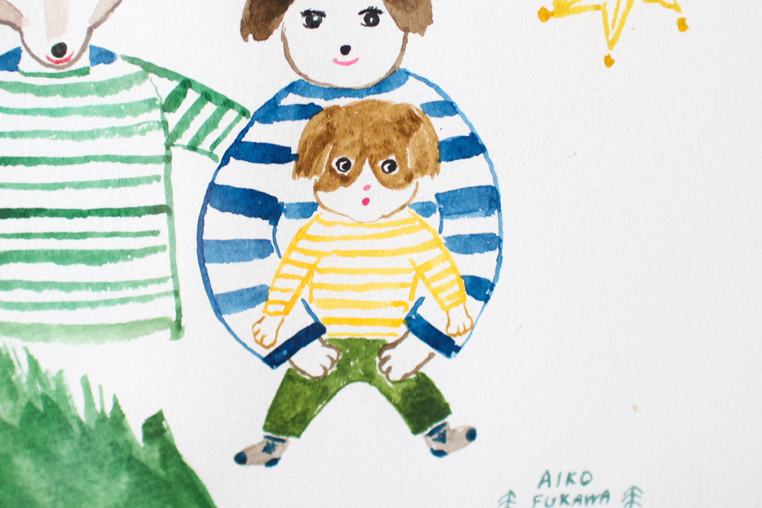 布川愛子さんの「動物の似顔絵屋さん」に行ってきました