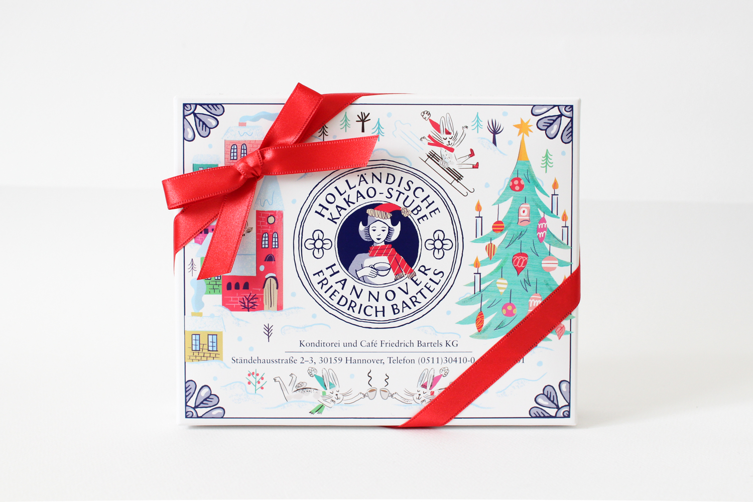 ホレンディッシェ・カカオシュトゥーベのクリスマスパッケージ