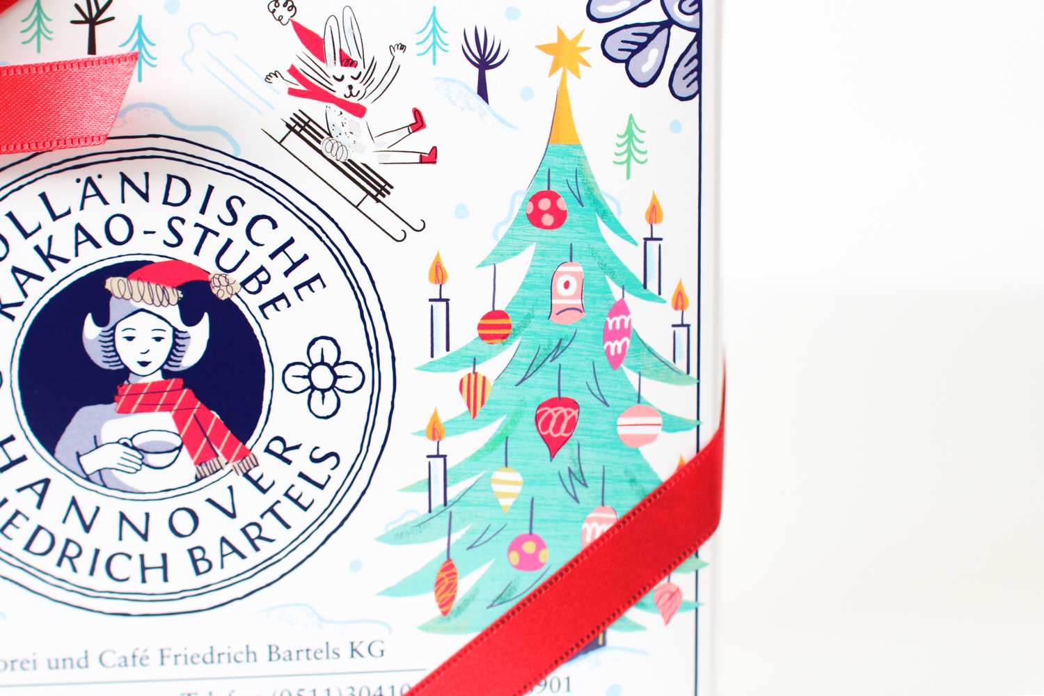 ホレンディッシェ・カカオシュトゥーベのクリスマスパッケージ