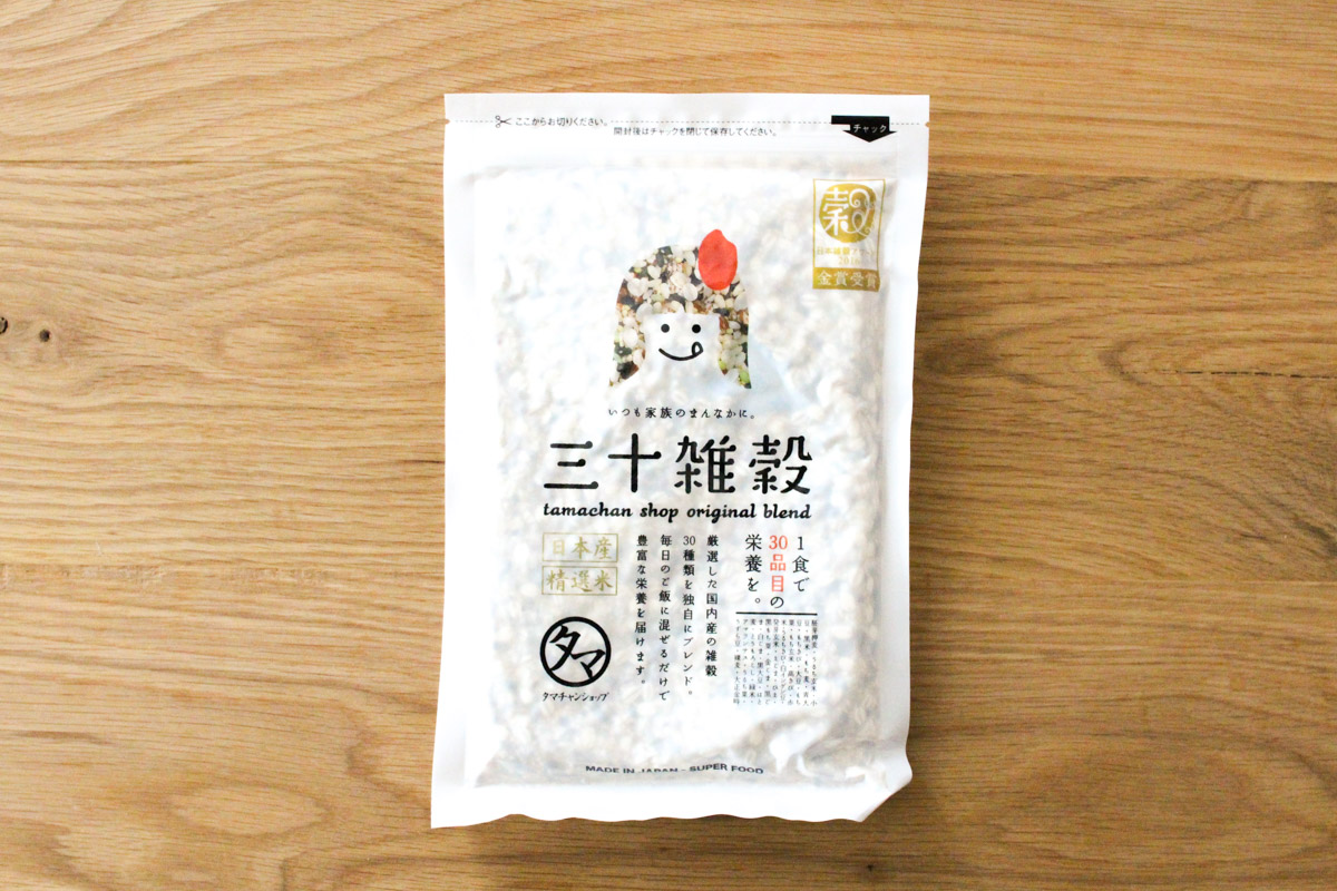タマちゃんショップ「三十雑穀米」