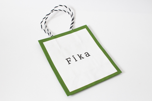 Fika（フィーカ）の紙袋