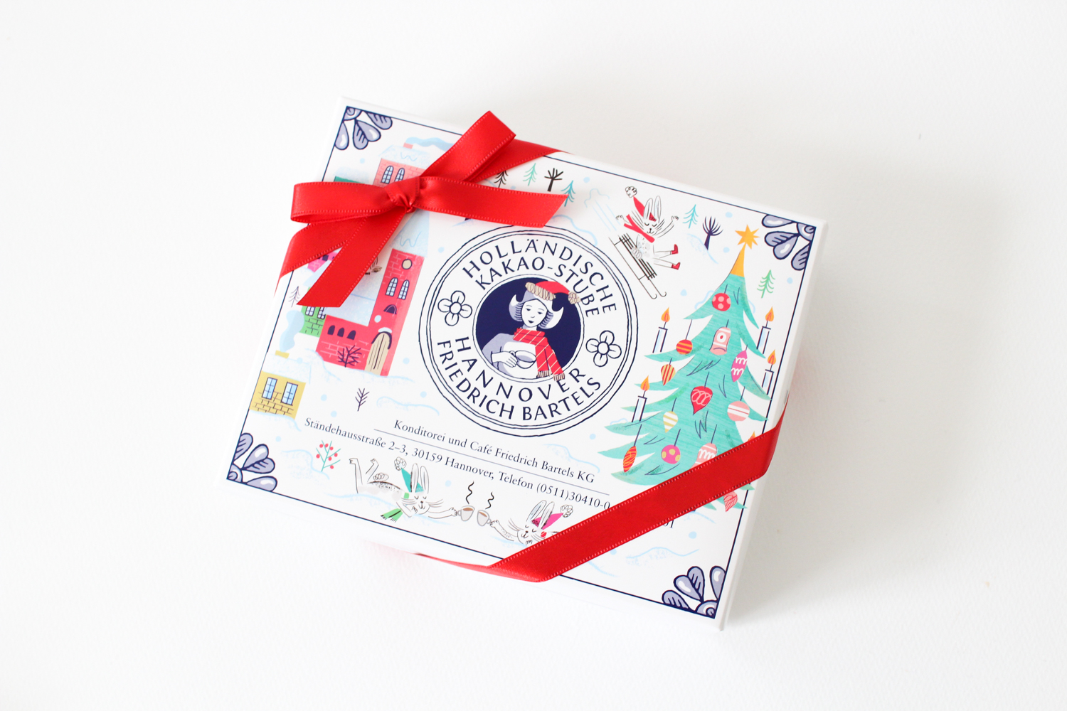 ホレンディッシェ・カカオシュトゥーベのクリスマスパッケージ